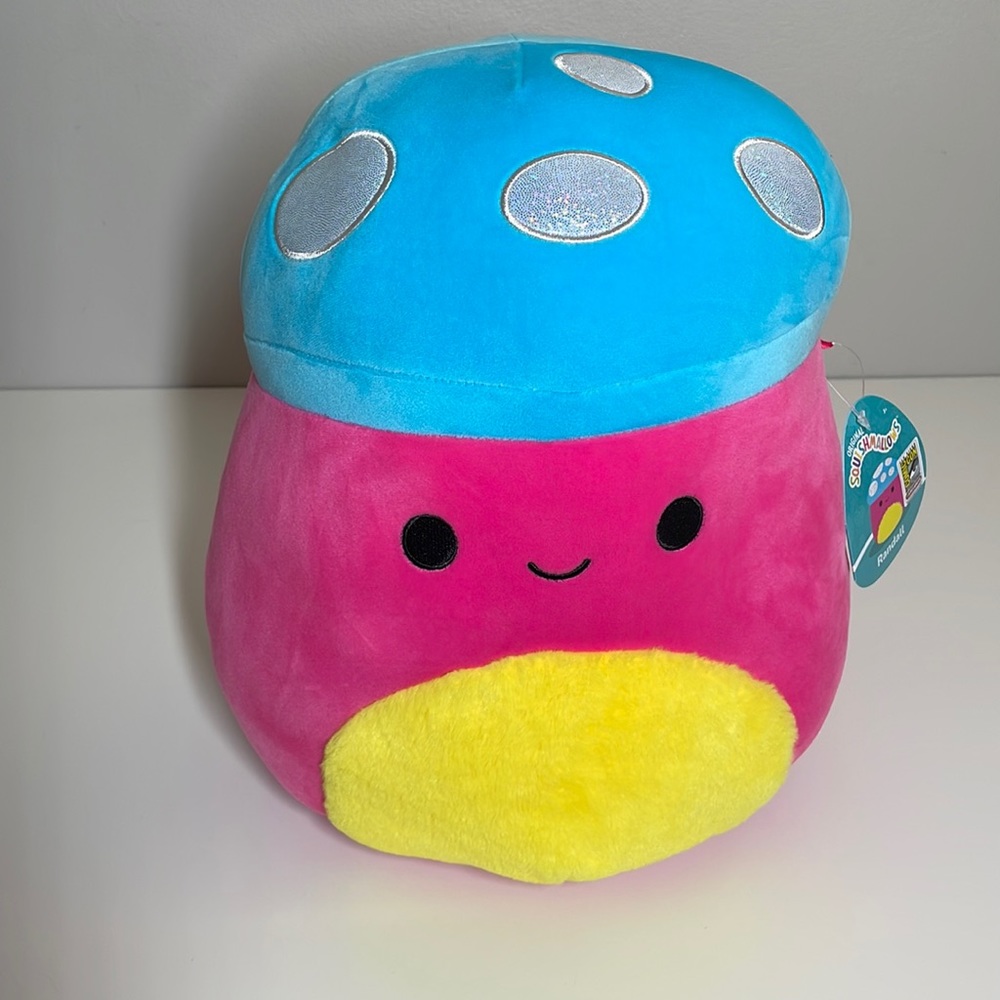 Squishmallows Randall the Mushroom 12” San Diego Comic Con Exclusive SDCC
